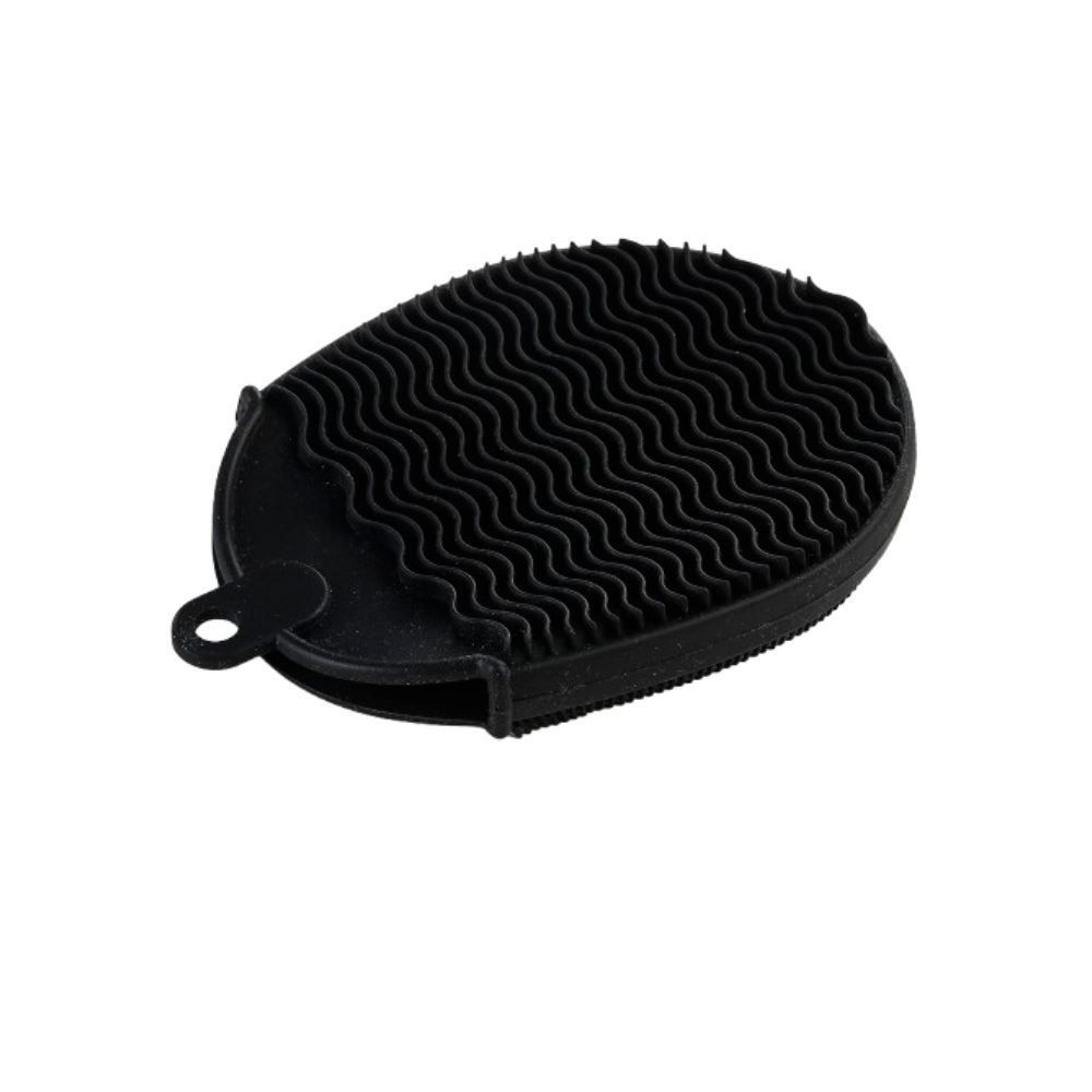 Esponja De Silicone Encaixe Para Mão Havan Casa - Preto 