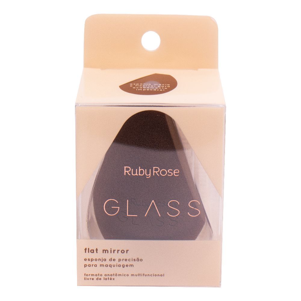 Esponja Flat Mirror Glass Ruby Rose