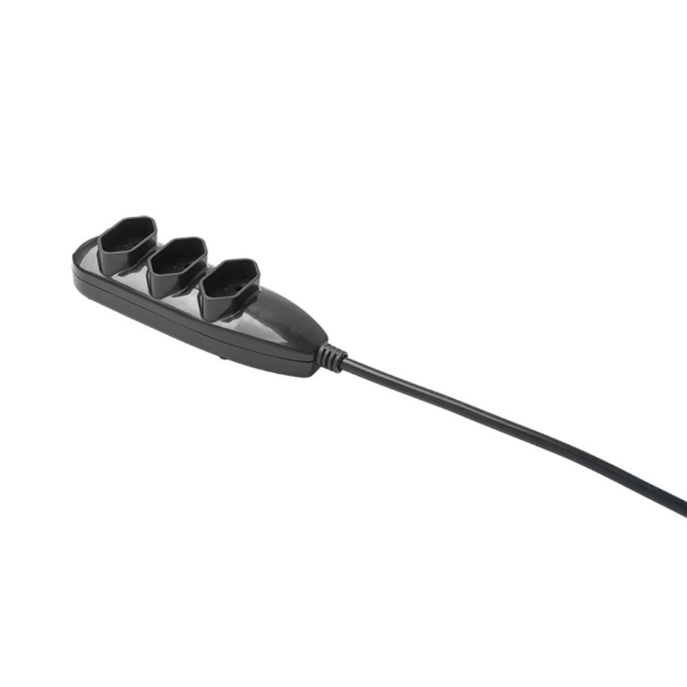 Extensão Elétrica Intelbras 3 Tomadas 3 Pinos 10A 5M Preta