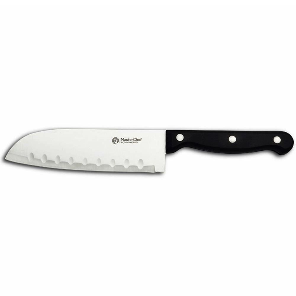 Faca Santoku 7" Quotidien Series Masterchef - Preta