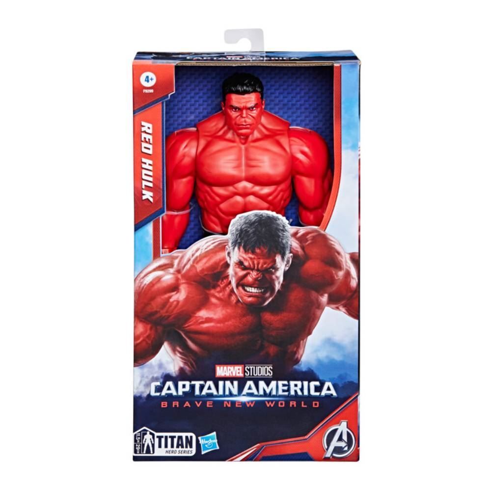 Figura Titan Hero Hulk Vermelho - Hasbro