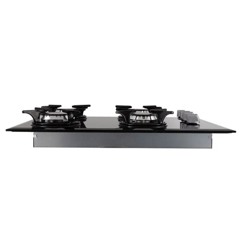 Fogão Cooktop Britânia 4 Bocas Mesa De Vidro Bct4p - Bivolt