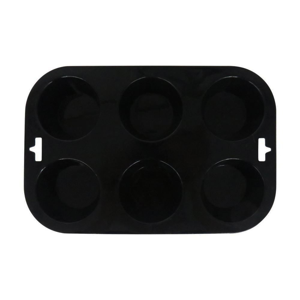 Forma De Silicone De Cupcake Havan Casa 23,8Cm - Preto