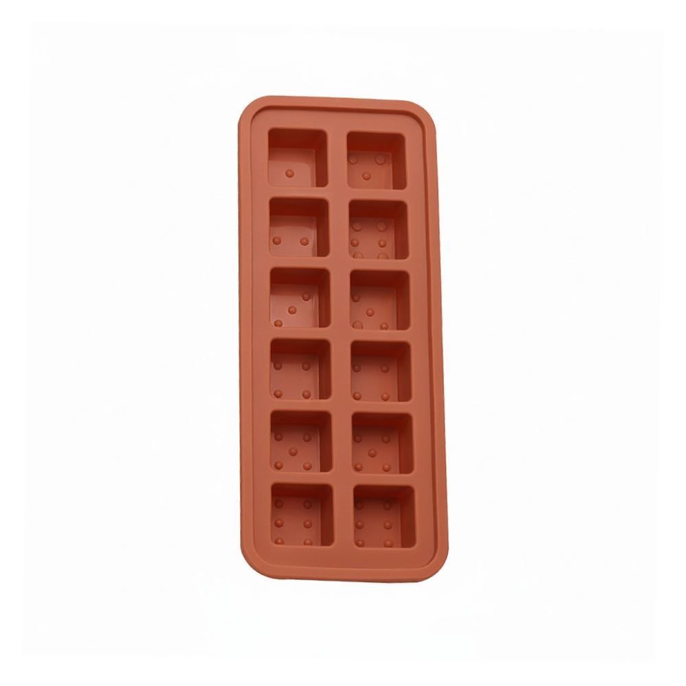 Forma De Silicone Para Gelo Basic Havan Casa  - Terracota