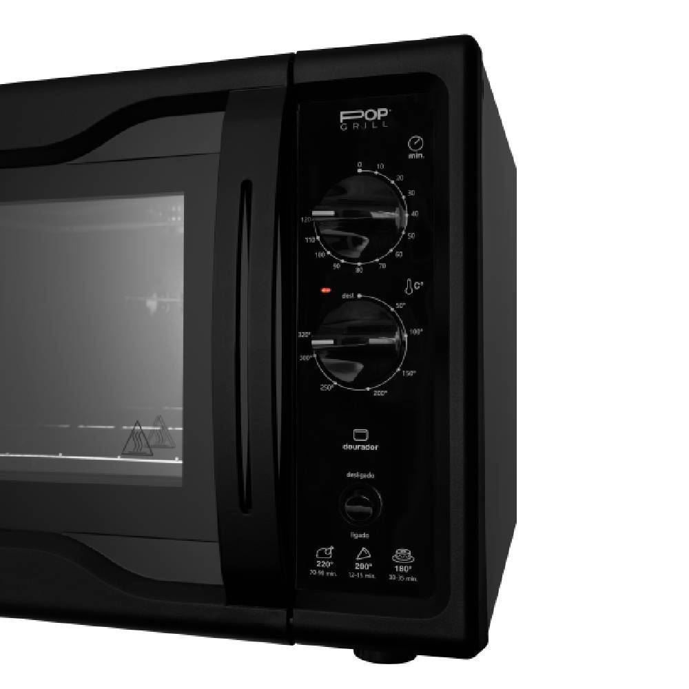 Forno Elétrico Fischer 44 Litros Pop Easy Clean