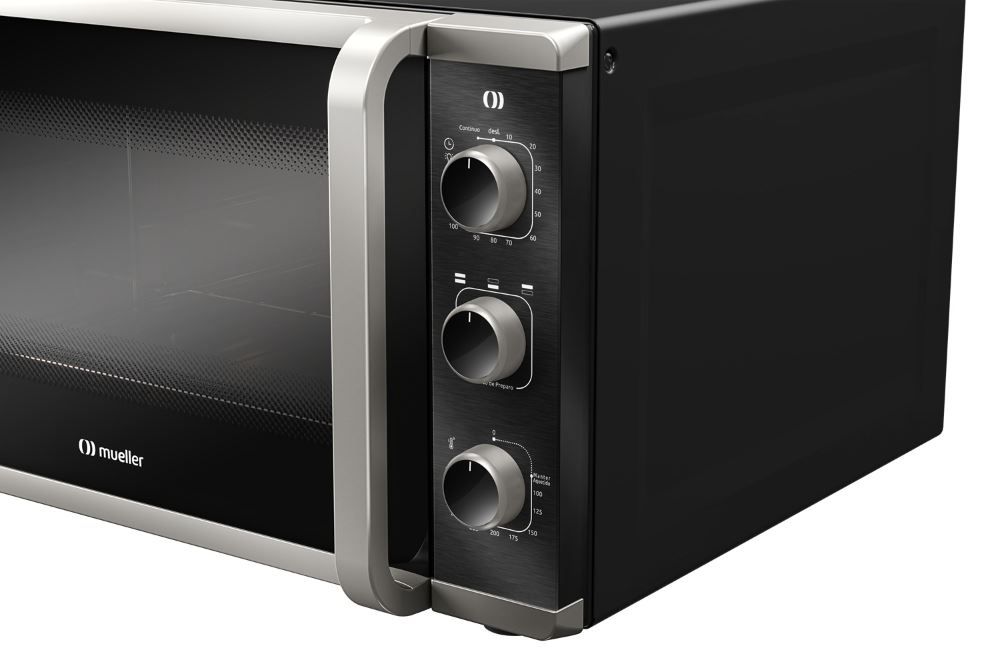 Forno Elétrico Mueller Mfb50k 50 Litros Preto Com Grill