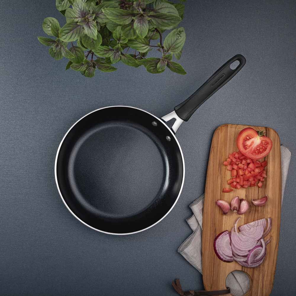 Frigideira Alumínio Com Revestimento Cerâmico De Indução Tunis Tramontina 1,6 Litros - Azul Mediterrâneo