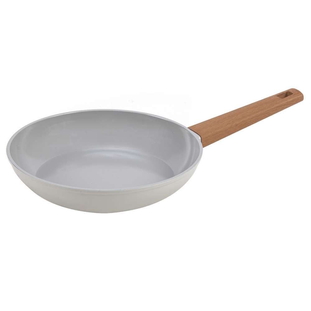 Frigideira Antiaderente Cinza Norma Fracalanza  - 24cm