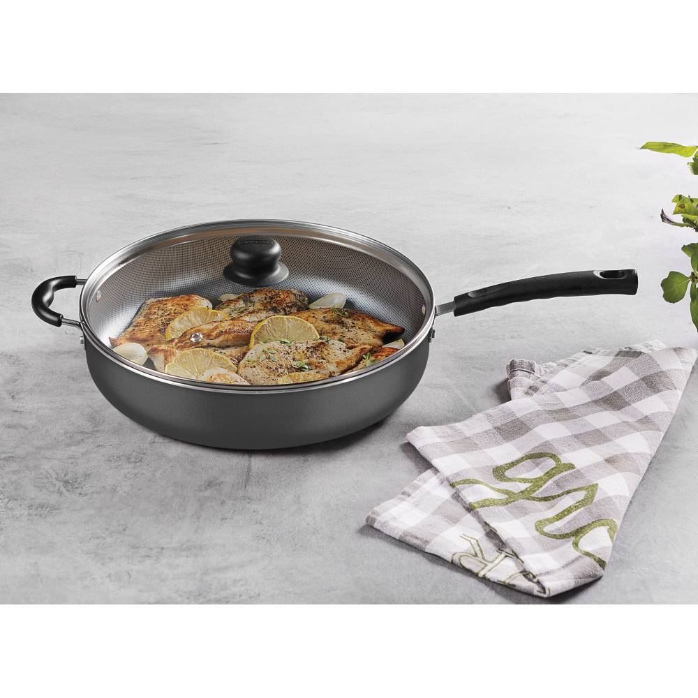 Frigideira Com Tampa Jumbo Tramontina Cinza Escuro - 30cm