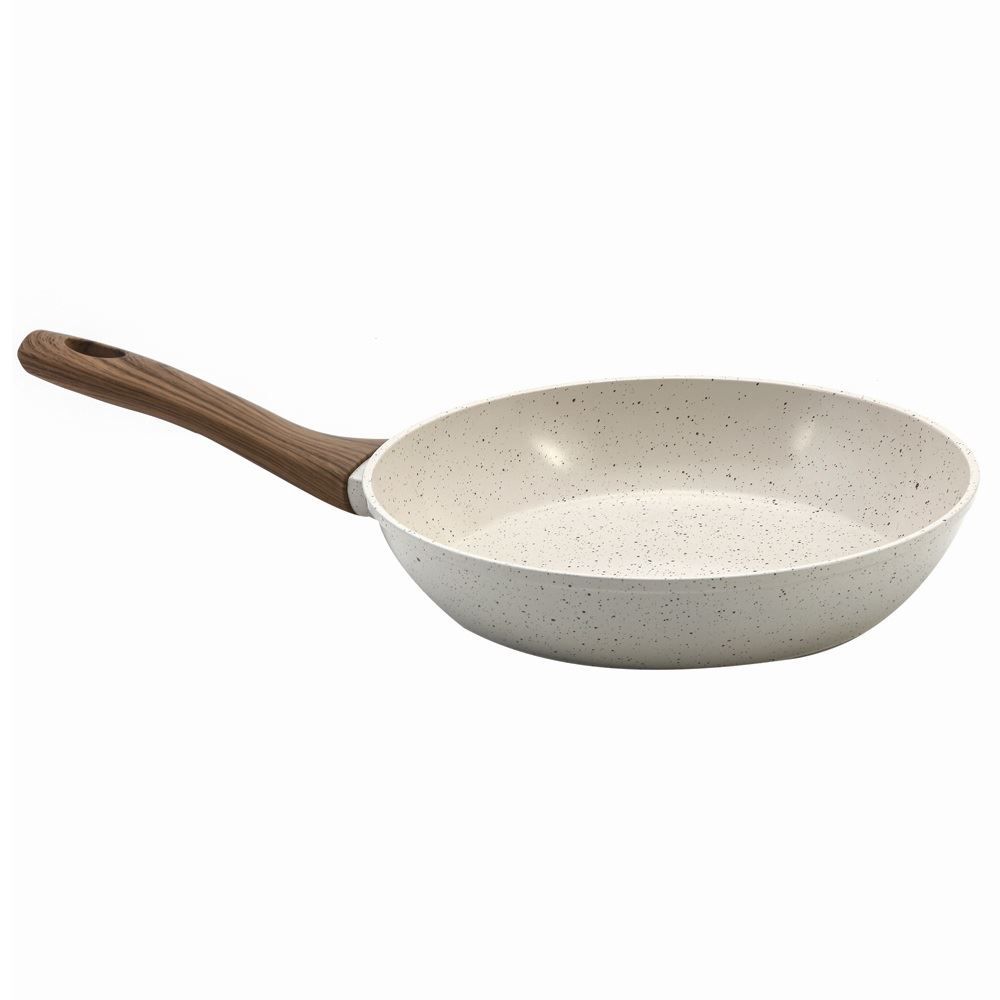 Frigideira De Alumínio Com Revestimento Cerâmico Cook Mármol Mimo Style 1,6L - Bege