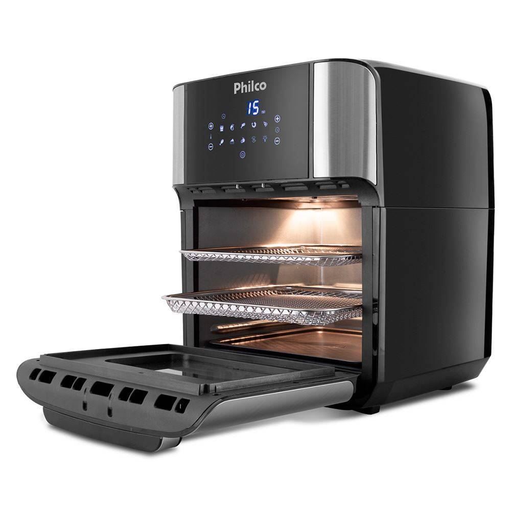 Fritadeira Air Fryer 12 Litros 4 em 1 Oven Philco PFR2200P