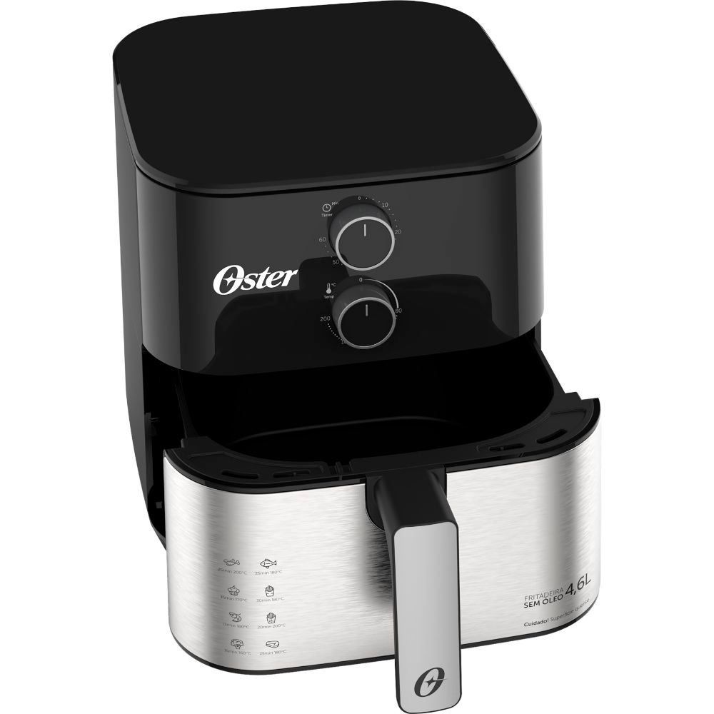 Fritadeira Air Fryer 4,6 Litros Oster OFRT520
