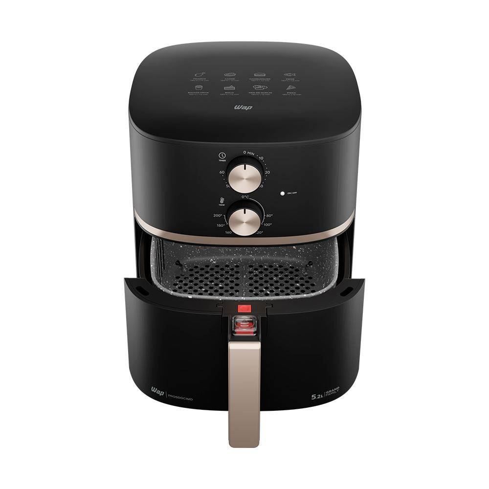 Fritadeira Air Fryer Elétrica Wap 5,2 Litros Grand Family