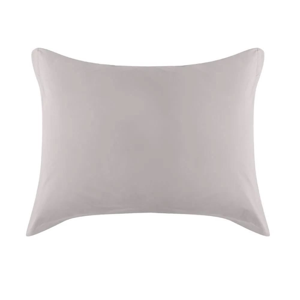 Fronha Avulsa Percal 100% Algodão Buona Fortuna - Cinza/Prata