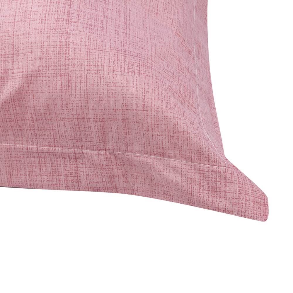 Fronha Avulsa Percal 100% Algodão Buona Fortuna - Textura Rosa