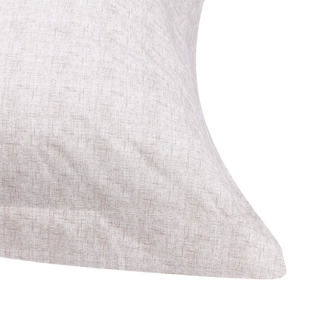 Fronha Avulsa Percal 100% Algodão Buona Fortuna - Textura Cru