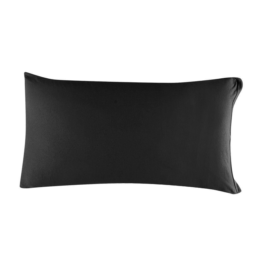 Fronha Avulsa 100% Algodão Malha Fio Penteado Havan Casa 1 Pç - Preto