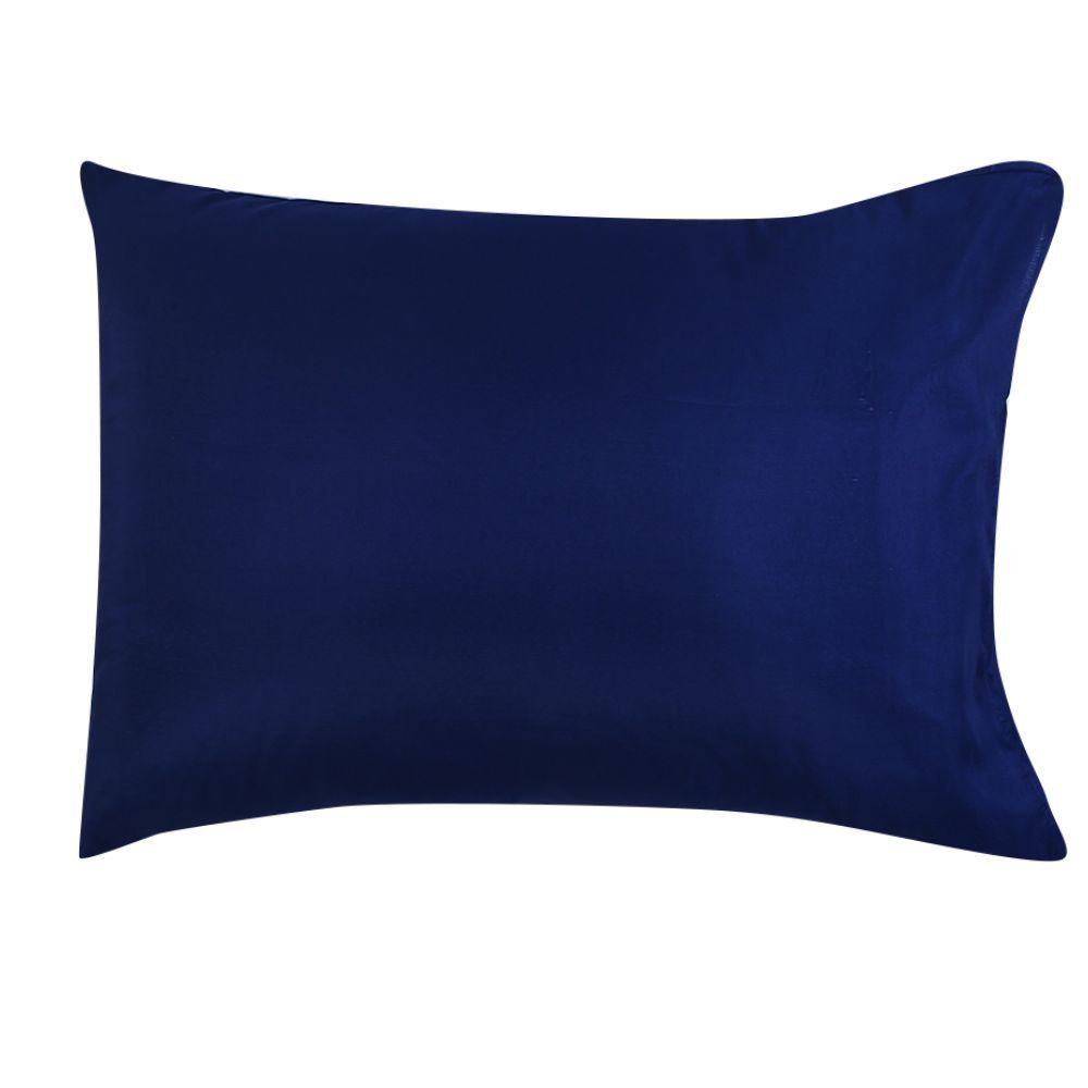 Fronha Avulsa Microfibra Lisa 100% Poliéster Havan Casa 1 Pç - Azul Marinho 