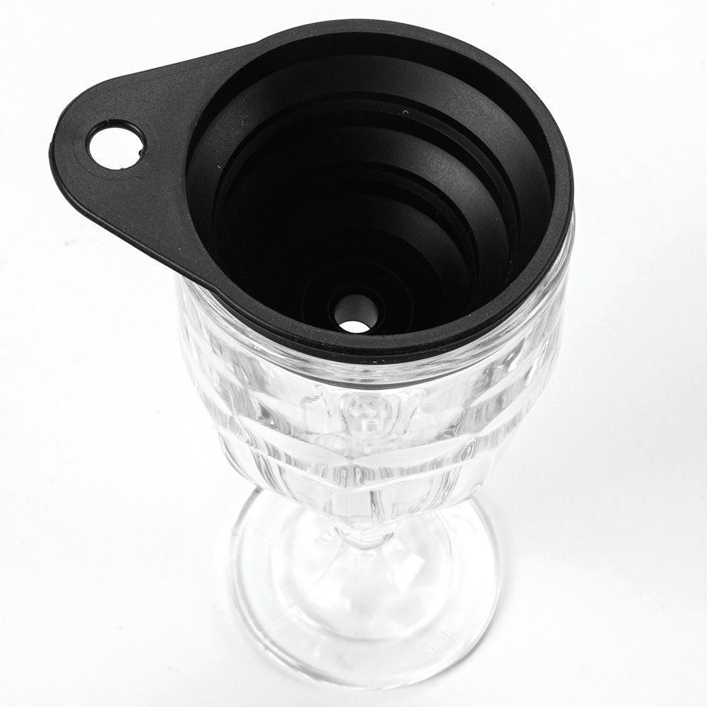 Funil Retrátil De Silicone Havan Casa 12,5 Cm - Vermelho