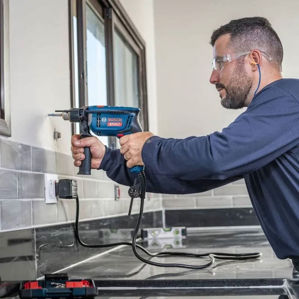 Furadeira De Impacto Bosch Gsb 13 Re 750W - Bivolt