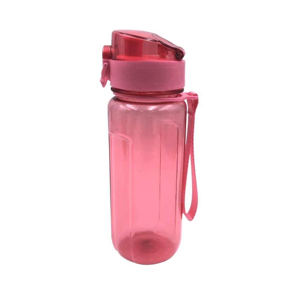 Garrafa De Água Com Alça Plástico Havan Casa 500Ml - Rosa