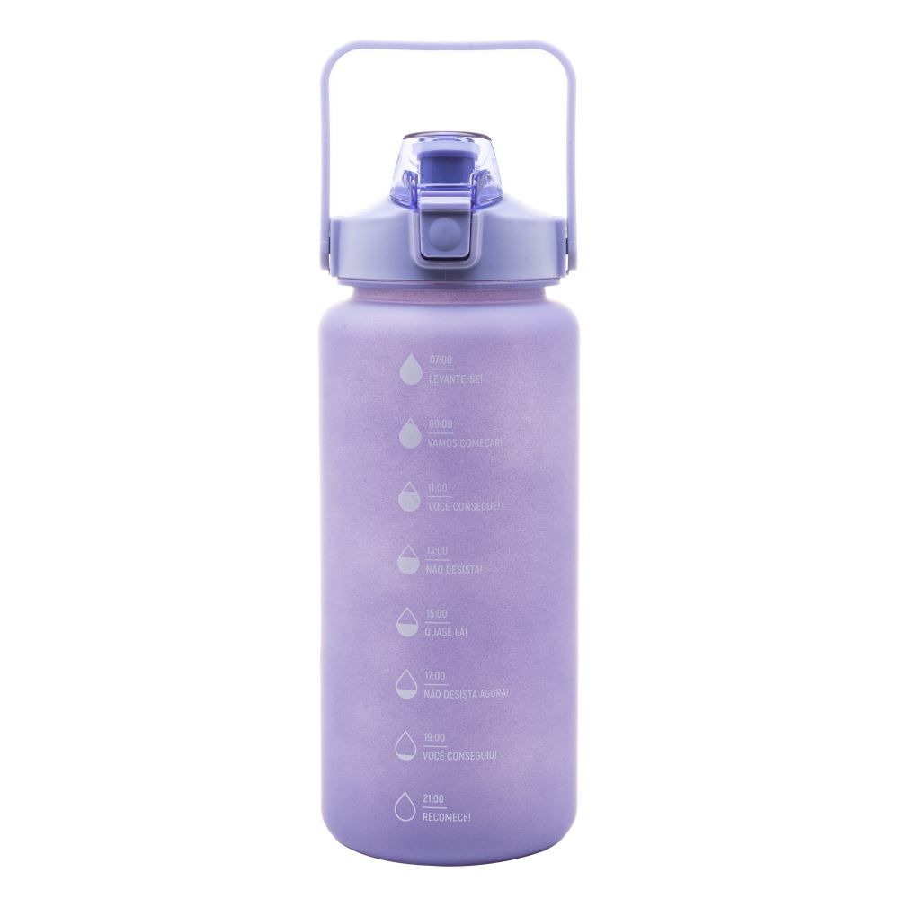 Garrafa Squeeze C/ Marcadores 2L - ROXO