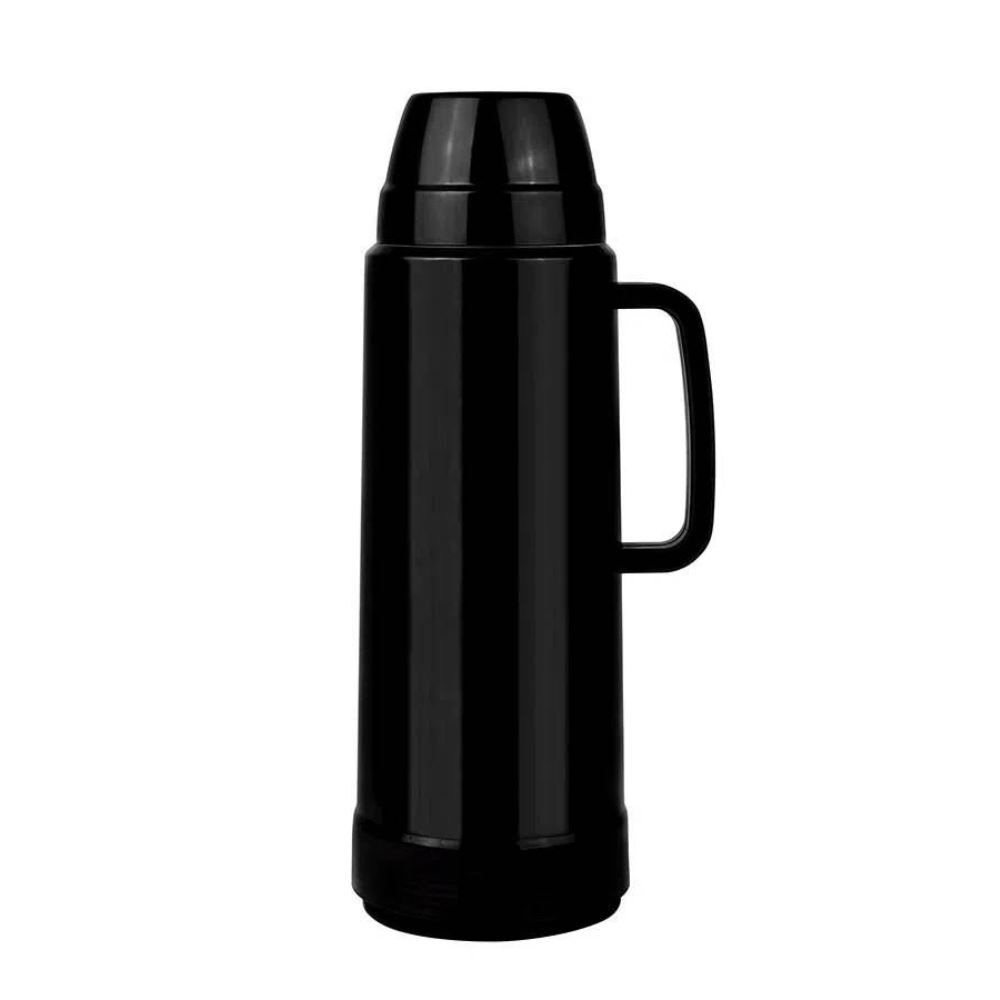 Garrafa Térmica De Rolha Use Mor 1 Litro - Preto