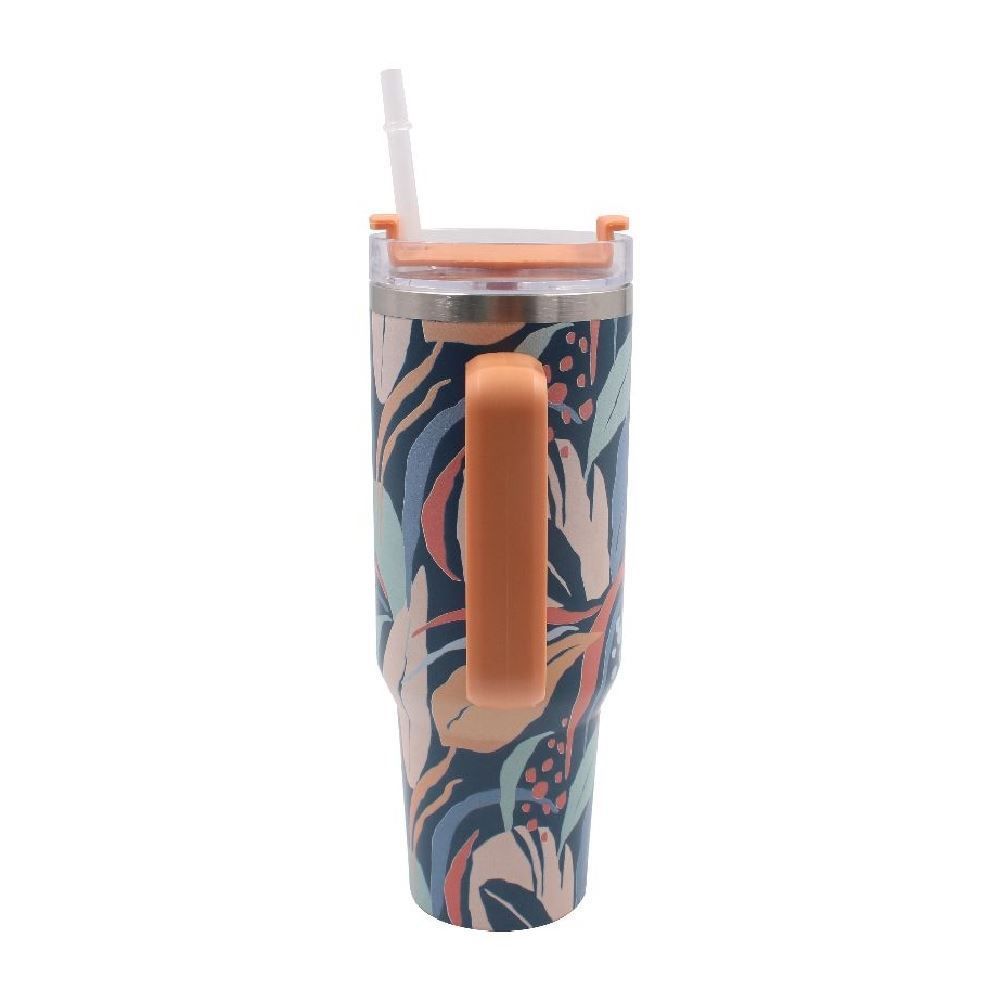 Garrafa Térmica Inox Estampada Havan Casa 1,2 Litros - Folhas