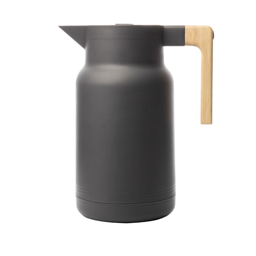 Garrafa Térmica Plastico Lyor Organic 1L - Cinza
