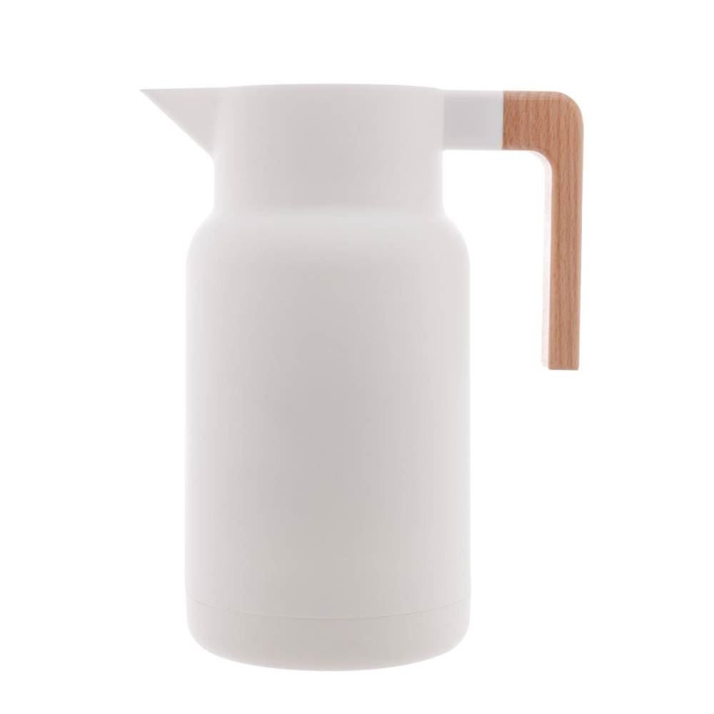 Garrafa Térmica Plastico Lyor Organic 1 Litro - Branco