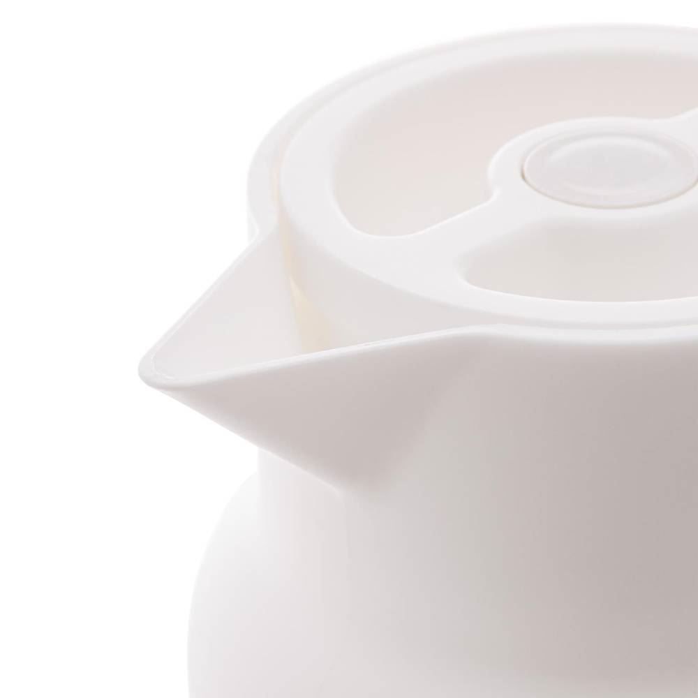 Garrafa Térmica Plastico Lyor Organic 1 Litro - Branco