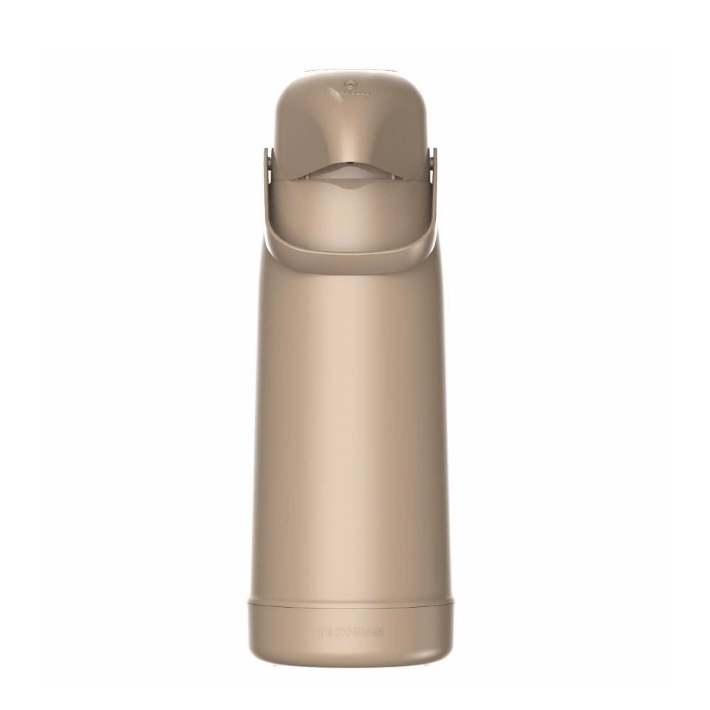 Garrafa Térmica Termolar Mágic Pump 1,8 Litros - Bege
