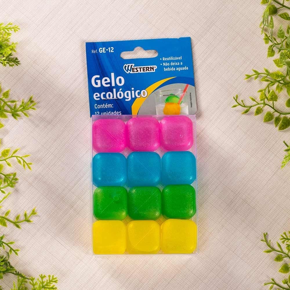 Gelo Ecológico 12 Unidades Western - Colors