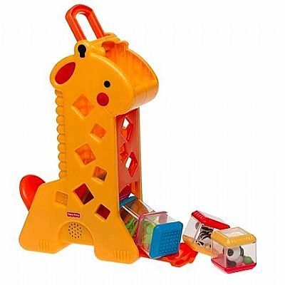 Girafa Com Blocos Surpresa Peek A Blocks Fisher-Price - B4253