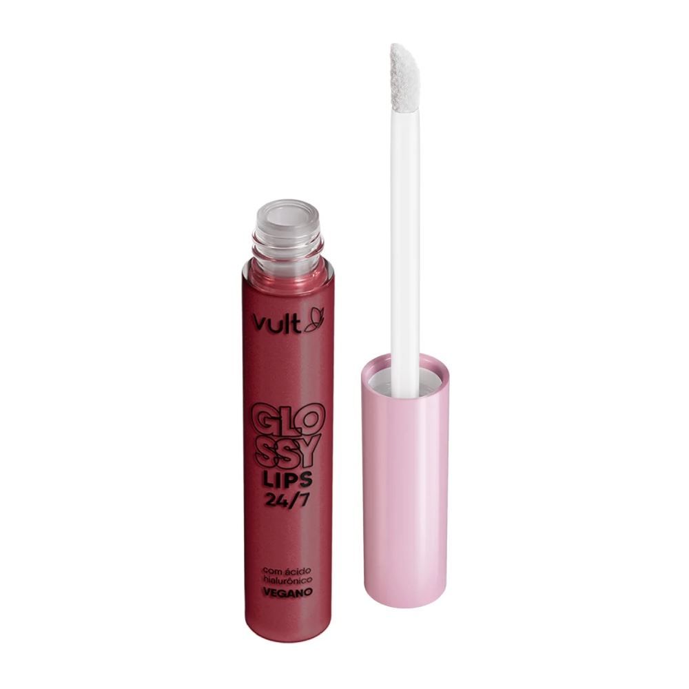Gloss Labial Glossy Lips Bronze Cintilante Vult - 5,2 ml