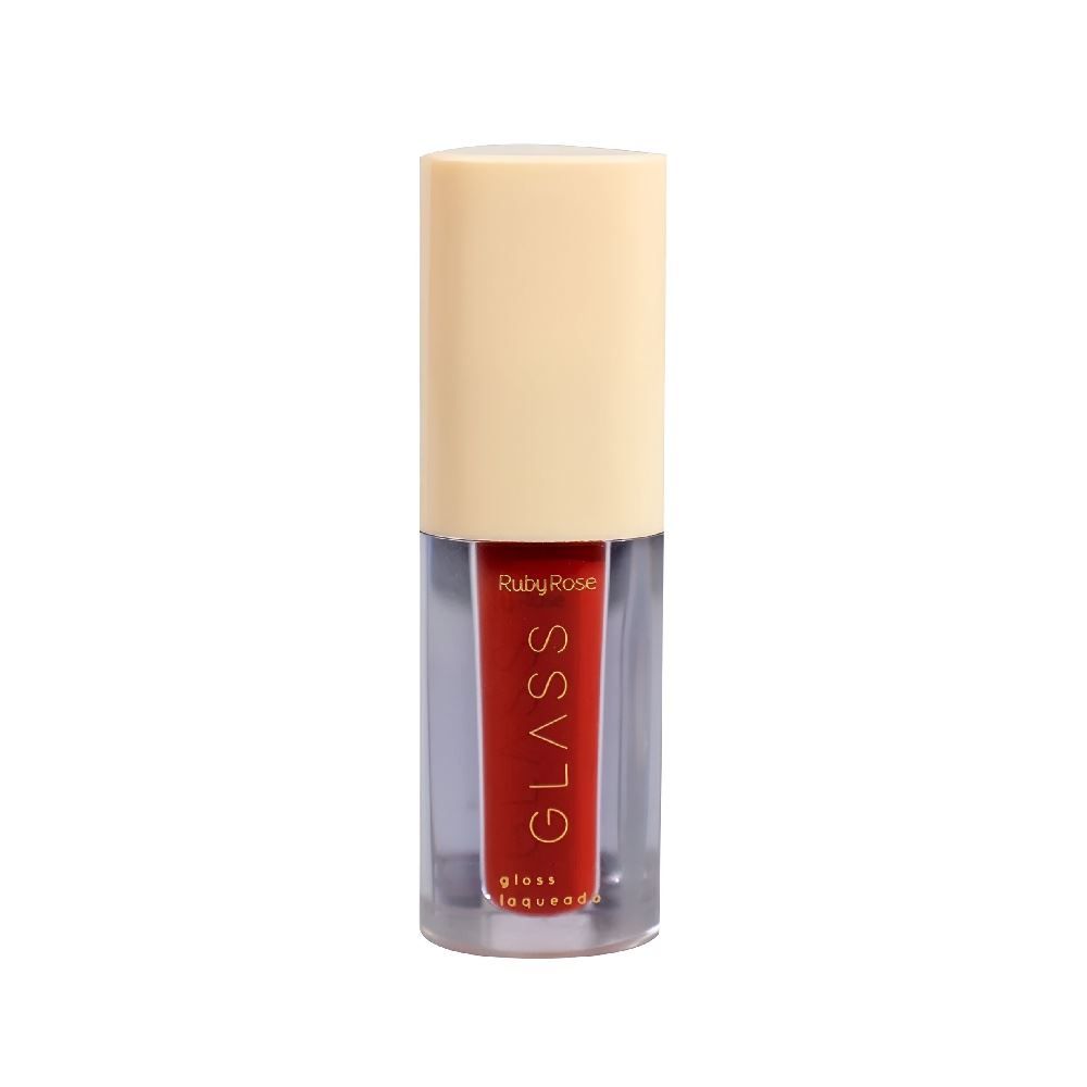 Gloss Labial Laqueado Glass Ruby Rose  - 3ml