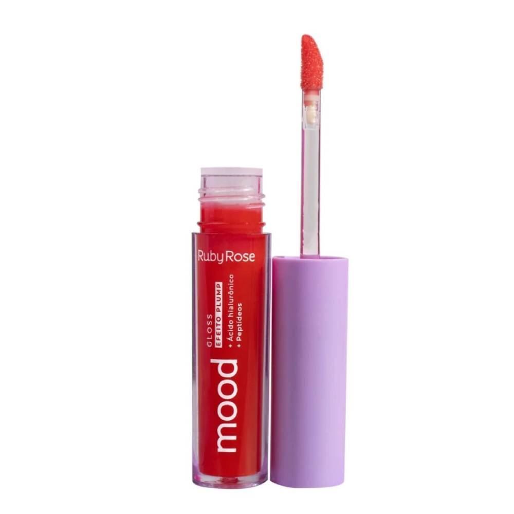 Gloss Ruby Rose Rose Plump Mood - 4ml