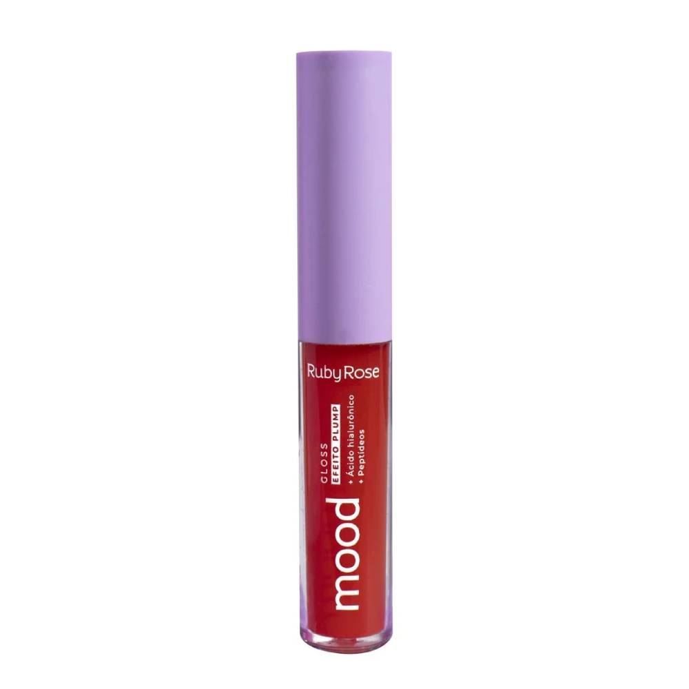 Gloss Ruby Rose Rose Plump Mood - 4ml