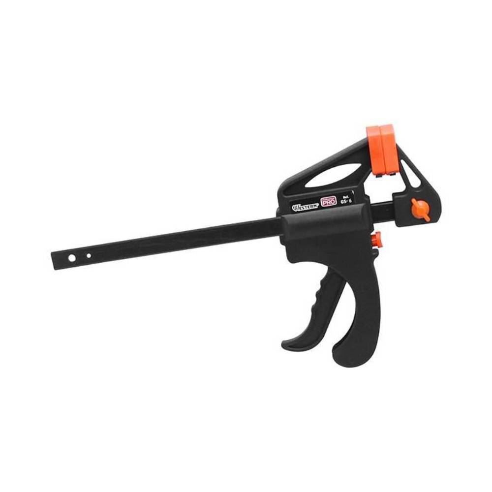 Grampo Sargento Universal Aperto Rápido Western - Preto