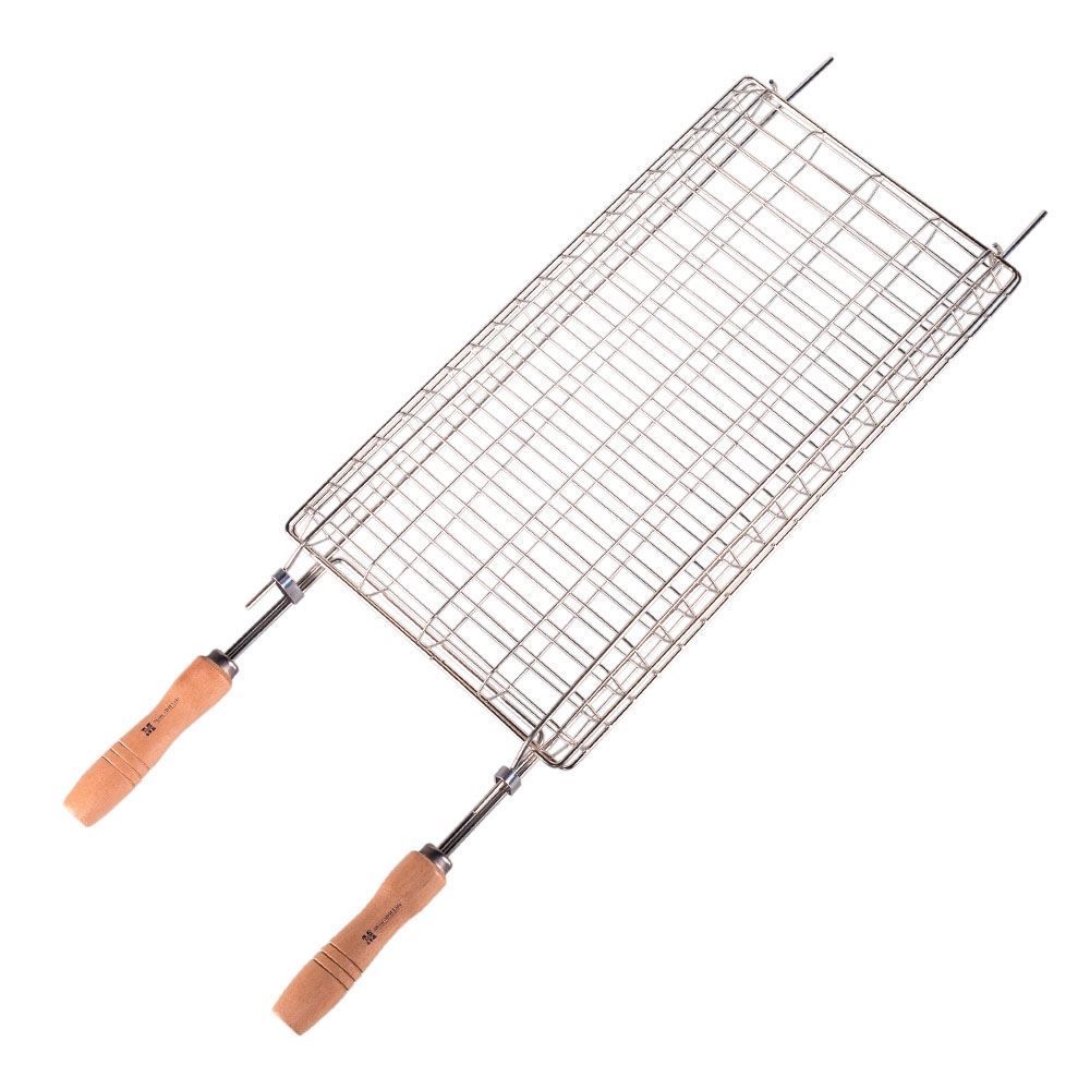 Grelha Dupla Cromada Metais ADM - 1787