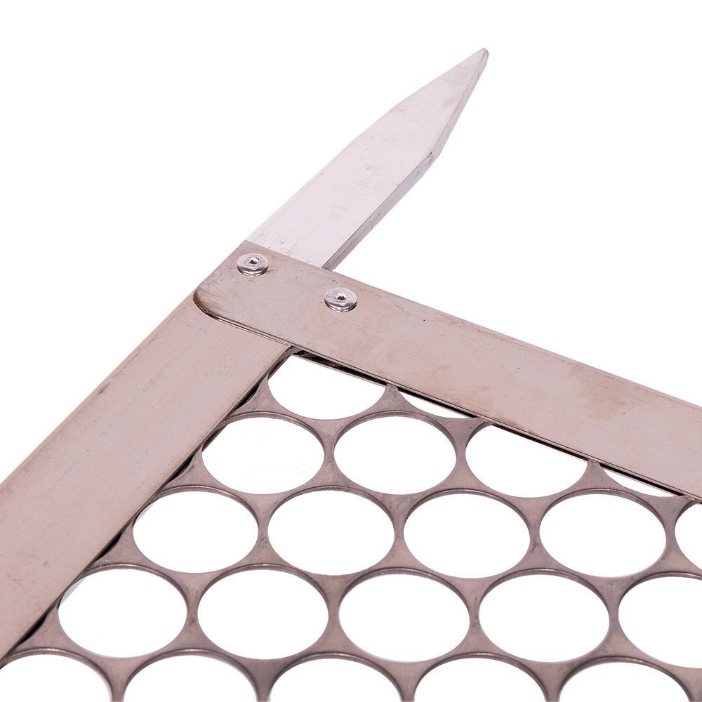 Grelha Inox Tela Moeda 45x40cm Metal ADM - 2702