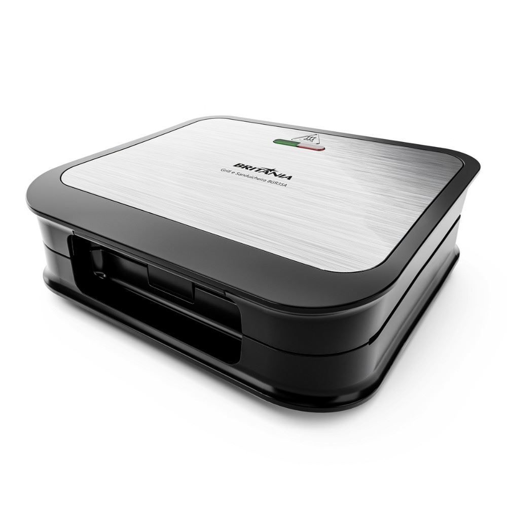 Grill e Sanduicheira Britânia Redstone 850W BGR35A