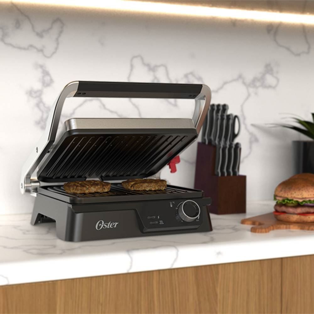 Grill Elétrico Multiuso 2 em 1 Oster OGRL610