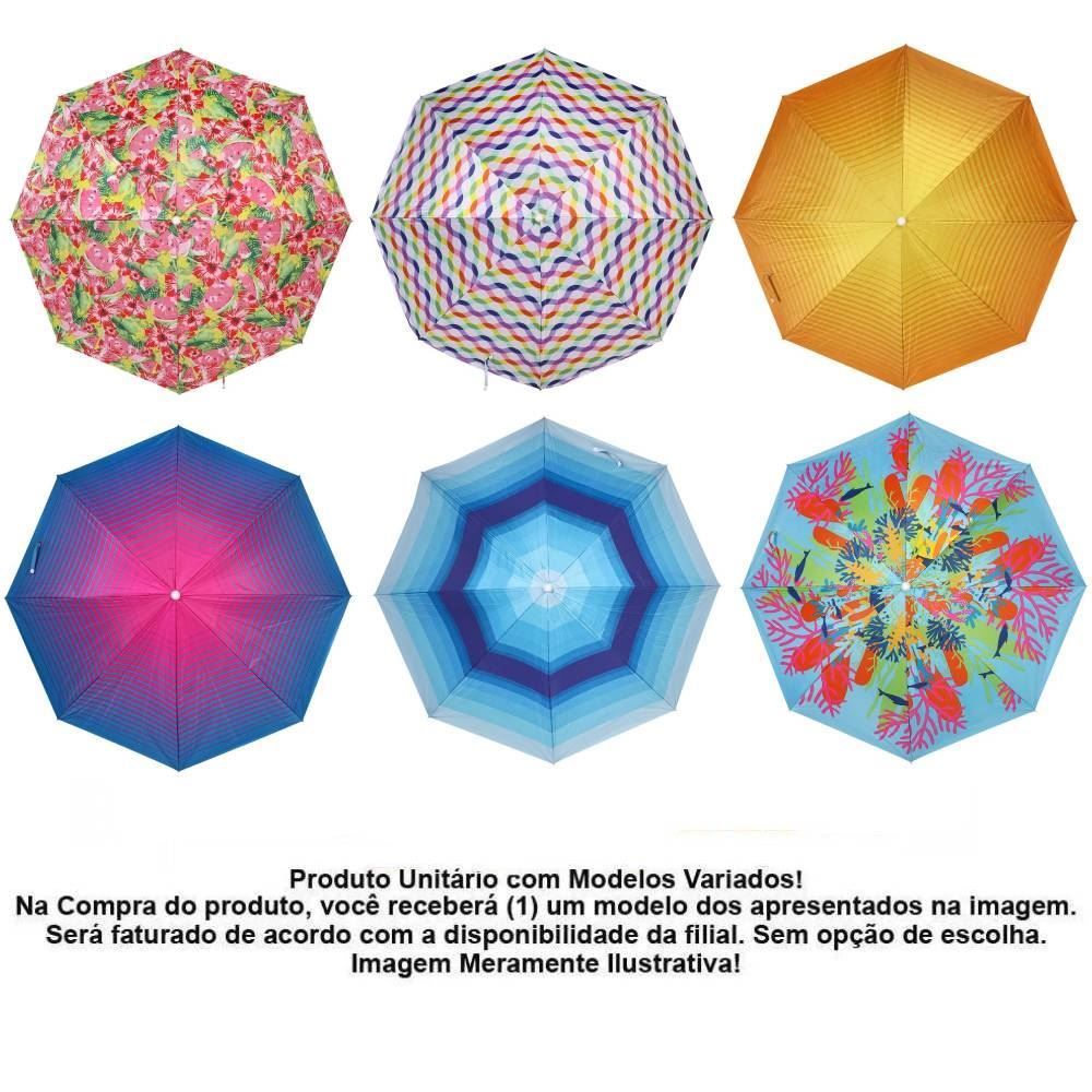 Guarda Sol Classic Em Poliéster 200Cm Bel Fix - Sortido
