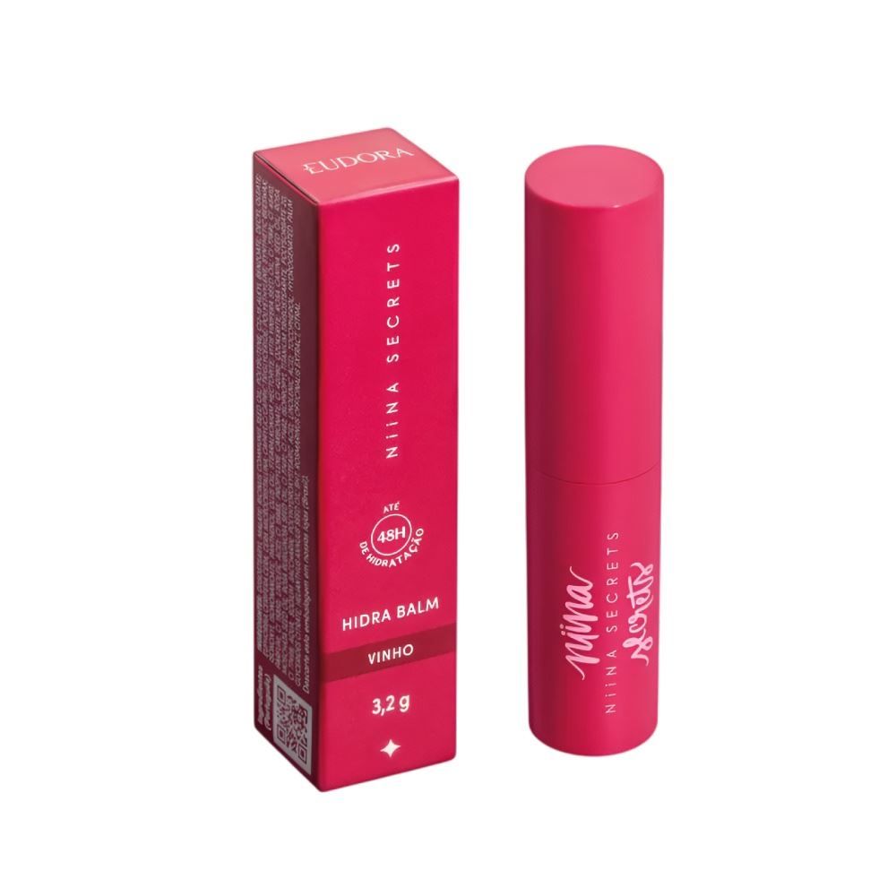 Hidra Balm Vinho Nina Secrets Eudora - 3,2g