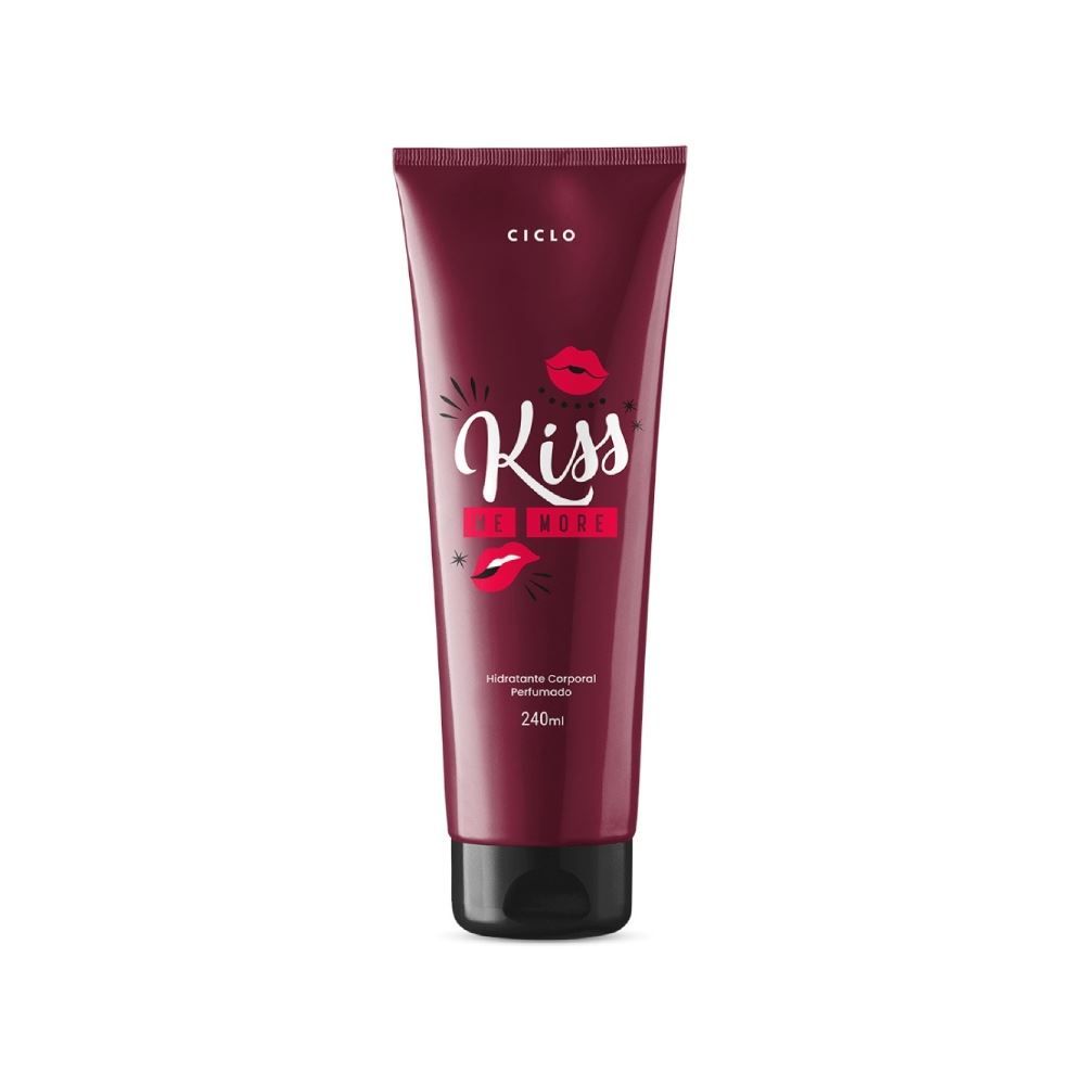Hidratante Corporal Feminino Kiss You More Ciclo 240Ml - Kiss You More