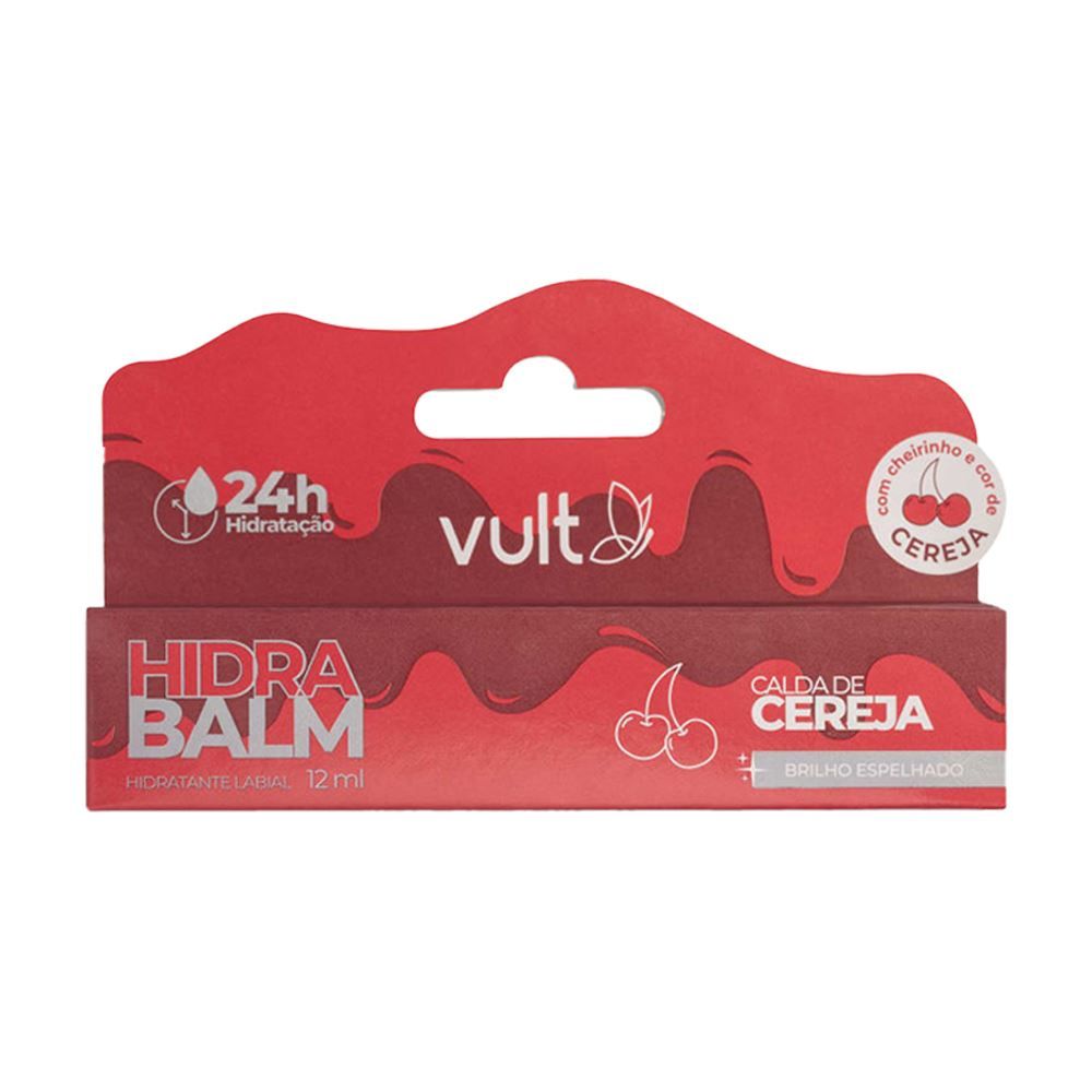 Hidratante Labial Cereja 12Ml Vult Caldas