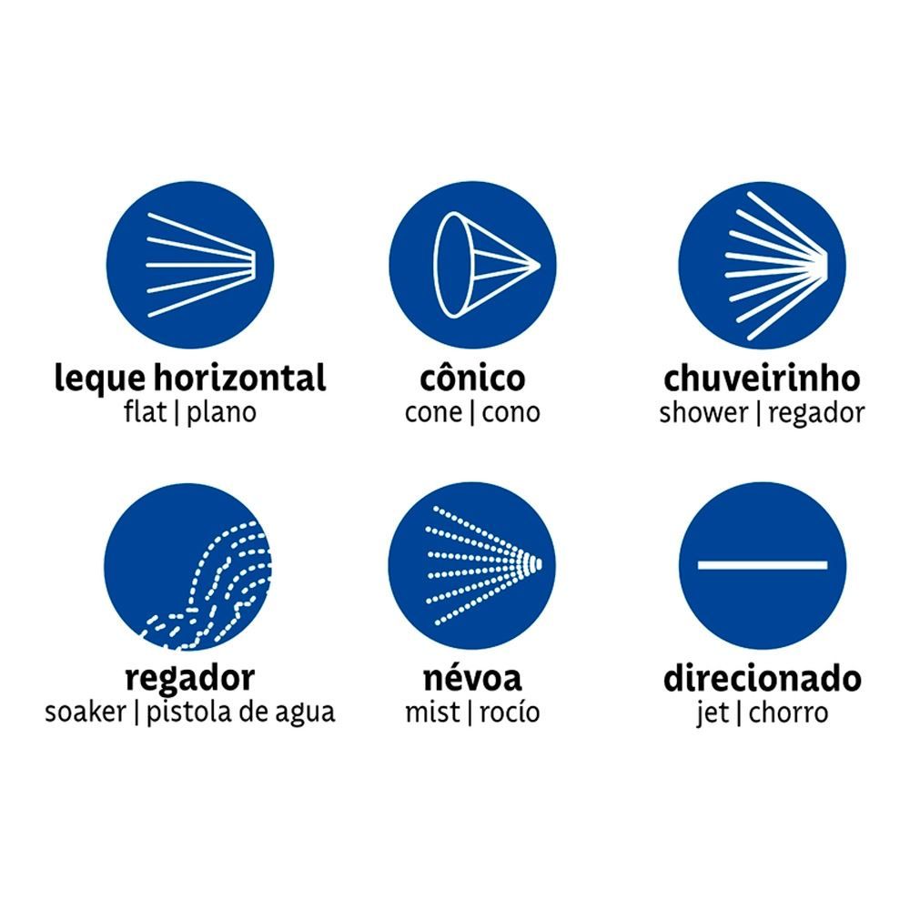 Hidropistola Para Engate Rápido Tramontina - Sortido