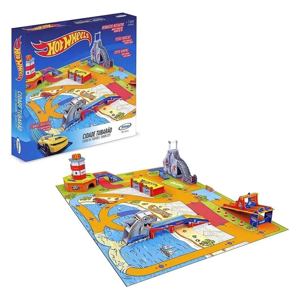 Hot Wheels Pista Cidade Tubarão Xalingo - 2315.4