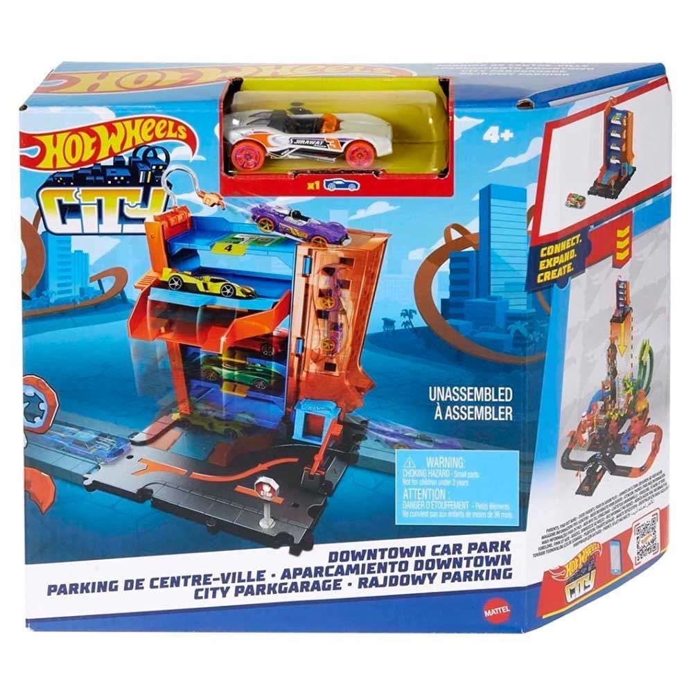 Hot Wheels Pista City Garagem Mattel - HDR28